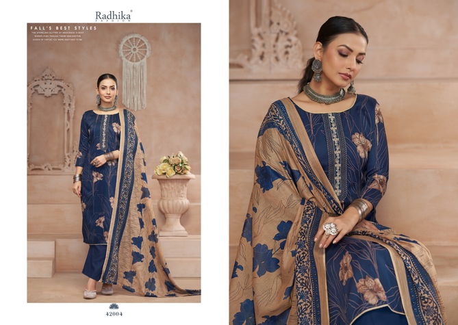 Julie By Radhika Azara Lawn Cotton Printed Dress Material Wholesale Price